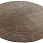 Ковер ручной работы FENDI-9 круглый монохромный taupe Ковер ручной работы FENDI-9 круглый монохромный taupe