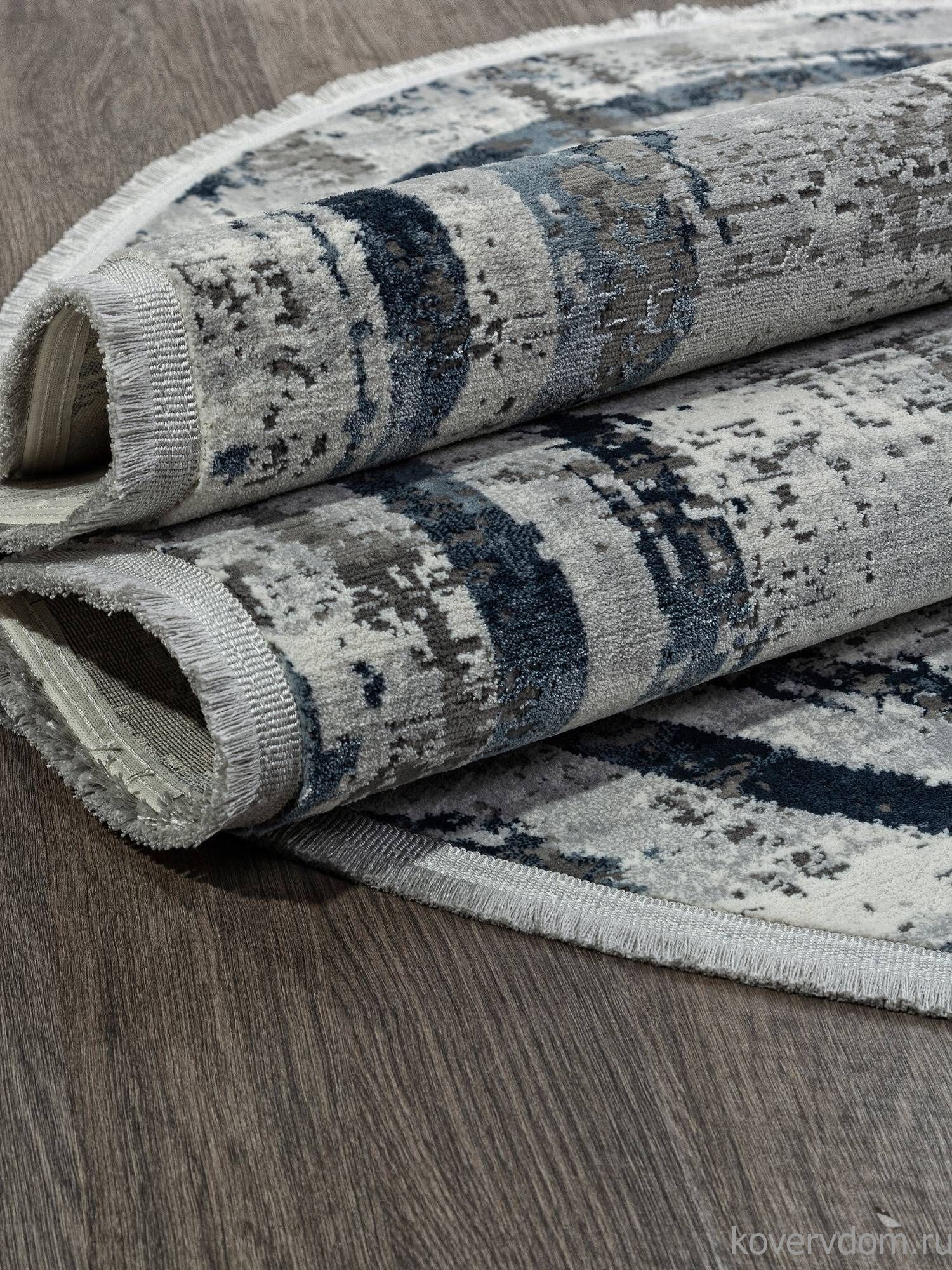 Ковер LISSABON SI053G GREY / GREY Овал Ковер LISSABON SI053G GREY / GREY Овал