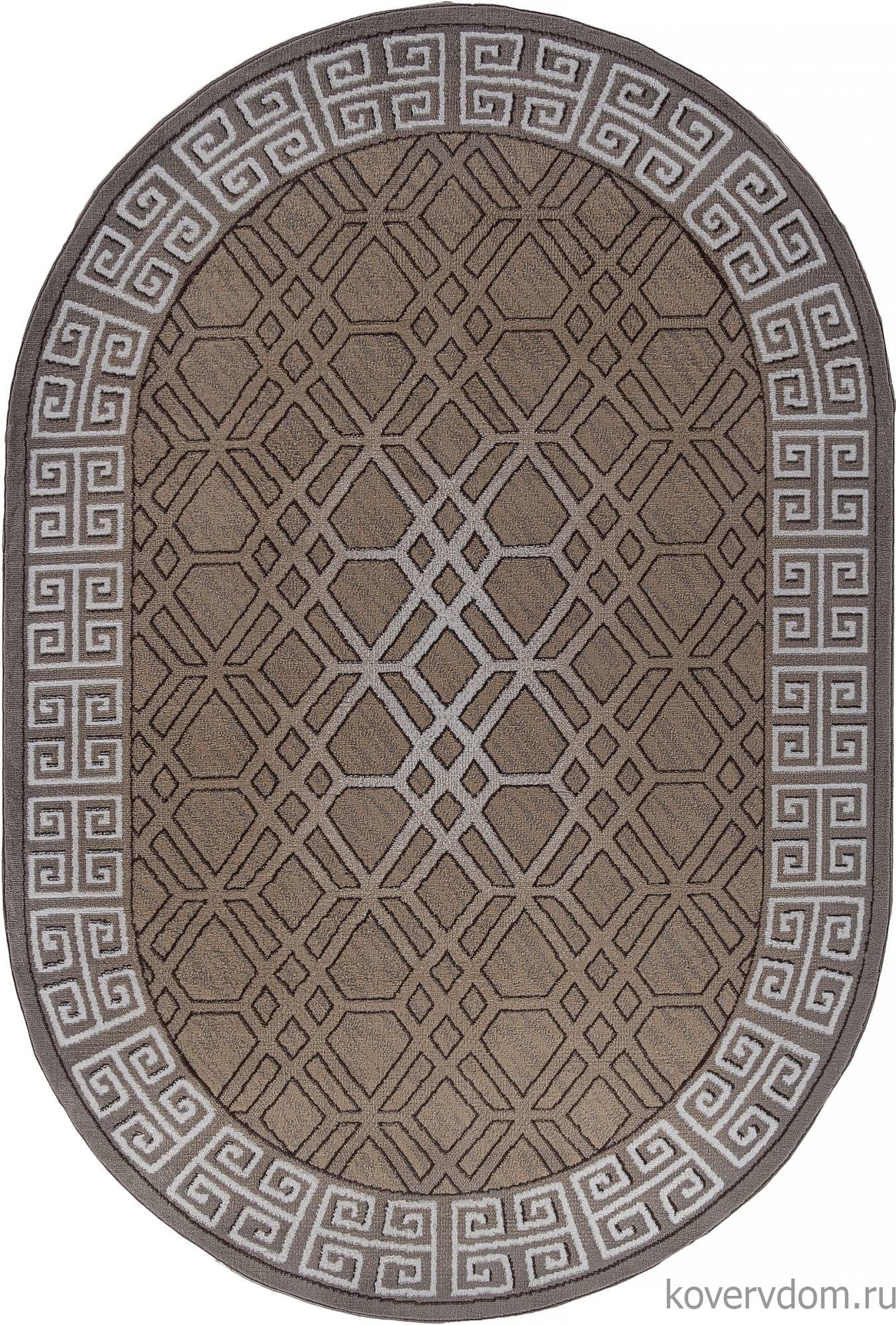 Ковер PRAGA 06027A BEJ / BEJ Овал
