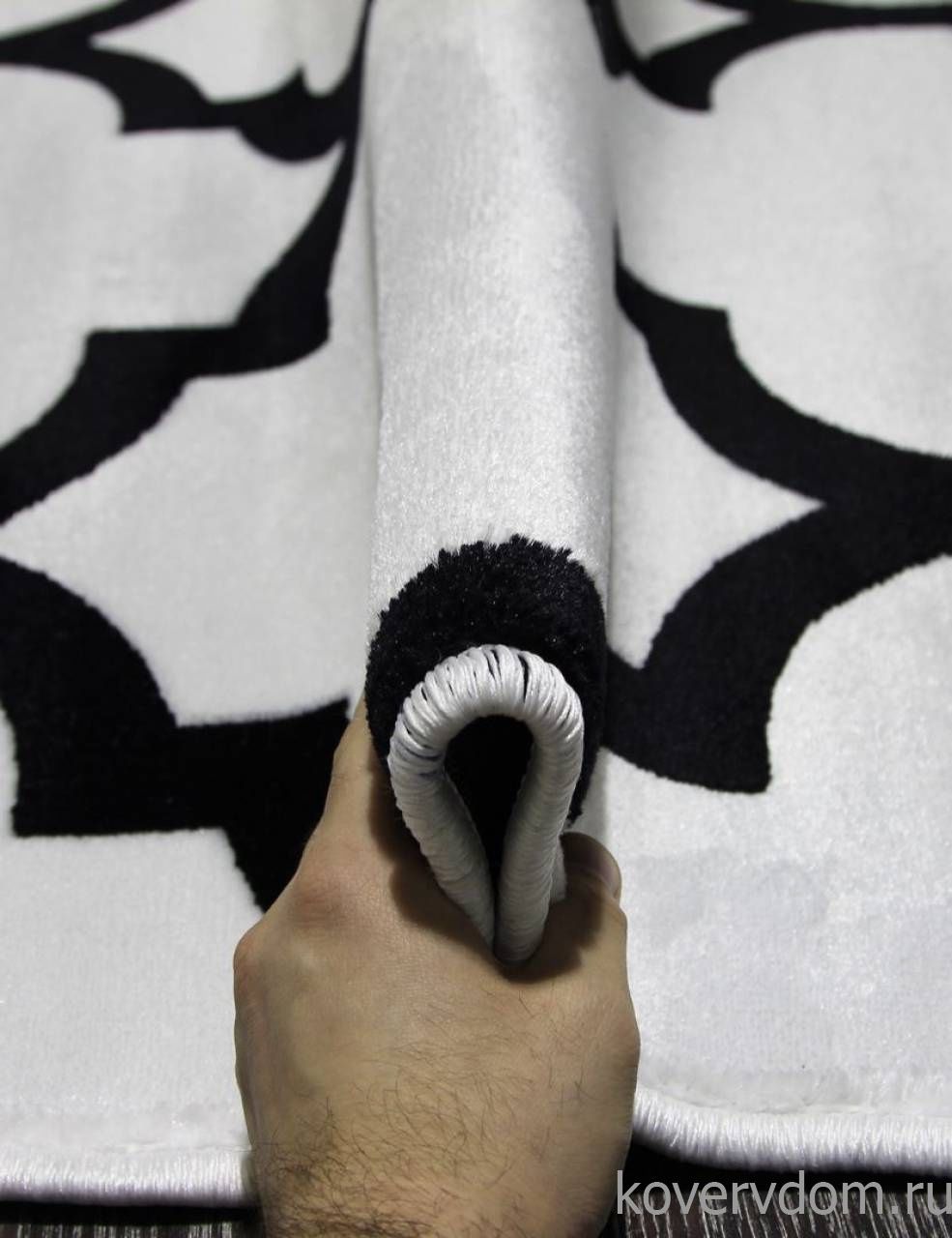 Ковер MEGA CARVING WK d422 NATURAL Овал