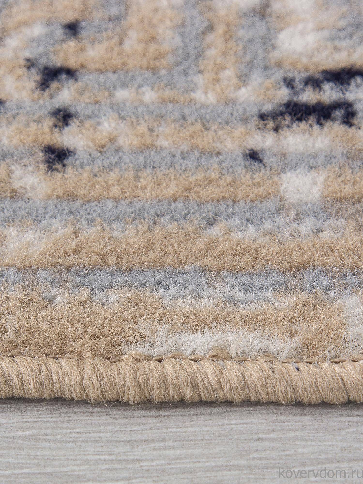 Ковер PRAGA 06022A TOZ GRI / NAVY Овал