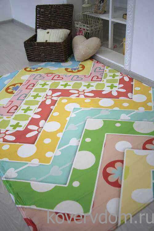 Детский развивающий 3D ковер ЗИГЗАГИ 86172 Детский развивающий 3D ковер ЗИГЗАГИ 86172