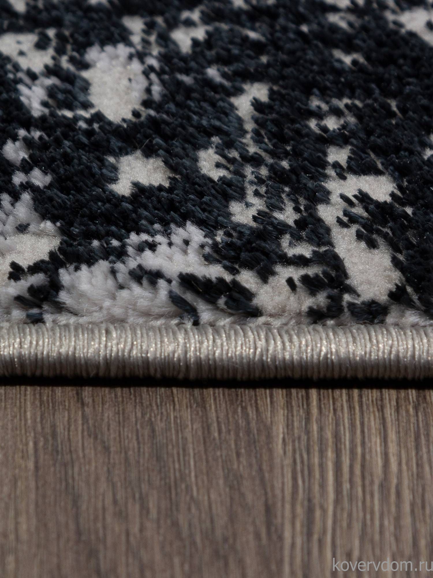 Ковер PALERMO F279 DARK GRAY Овал Ковер PALERMO F279 DARK GRAY Овал