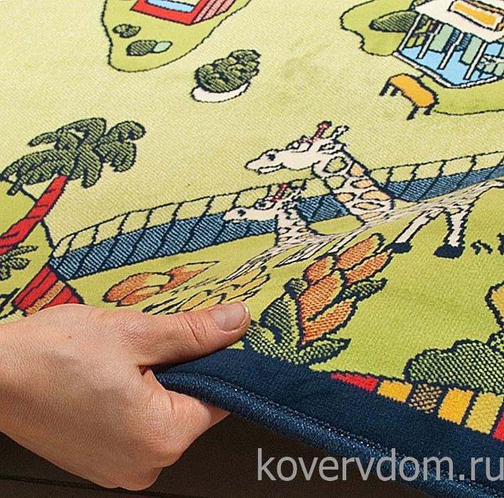 Детский развивающий ковер PTT Sorona Веселый Зоопарк  Детский развивающий ковер PTT Sorona Веселый Зоопарк