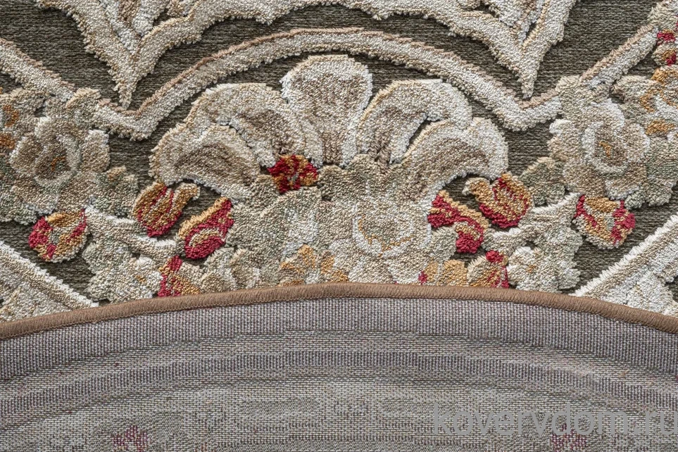 Рельефный ковер из вискозы GENOVA 38388 7292 71 ОВАЛ