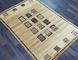 Ковер с геометрическим рисунком из вискозы Matrix R 50024 2727