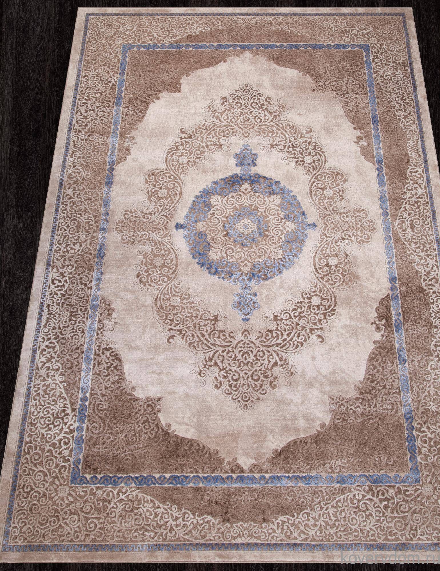 Ковер GRAFF 3419 BEIGE-BLUE Ковер GRAFF 3419 BEIGE-BLUE