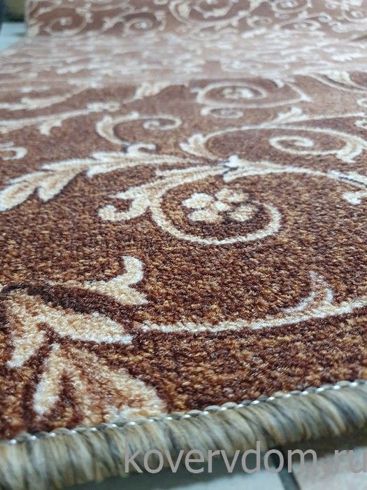 Ковер-палас ВЕНЗЕЛЯ 1243 цвет 43 коричневый  Ковер-палас ВЕНЗЕЛЯ 1243 цвет 43 коричневый