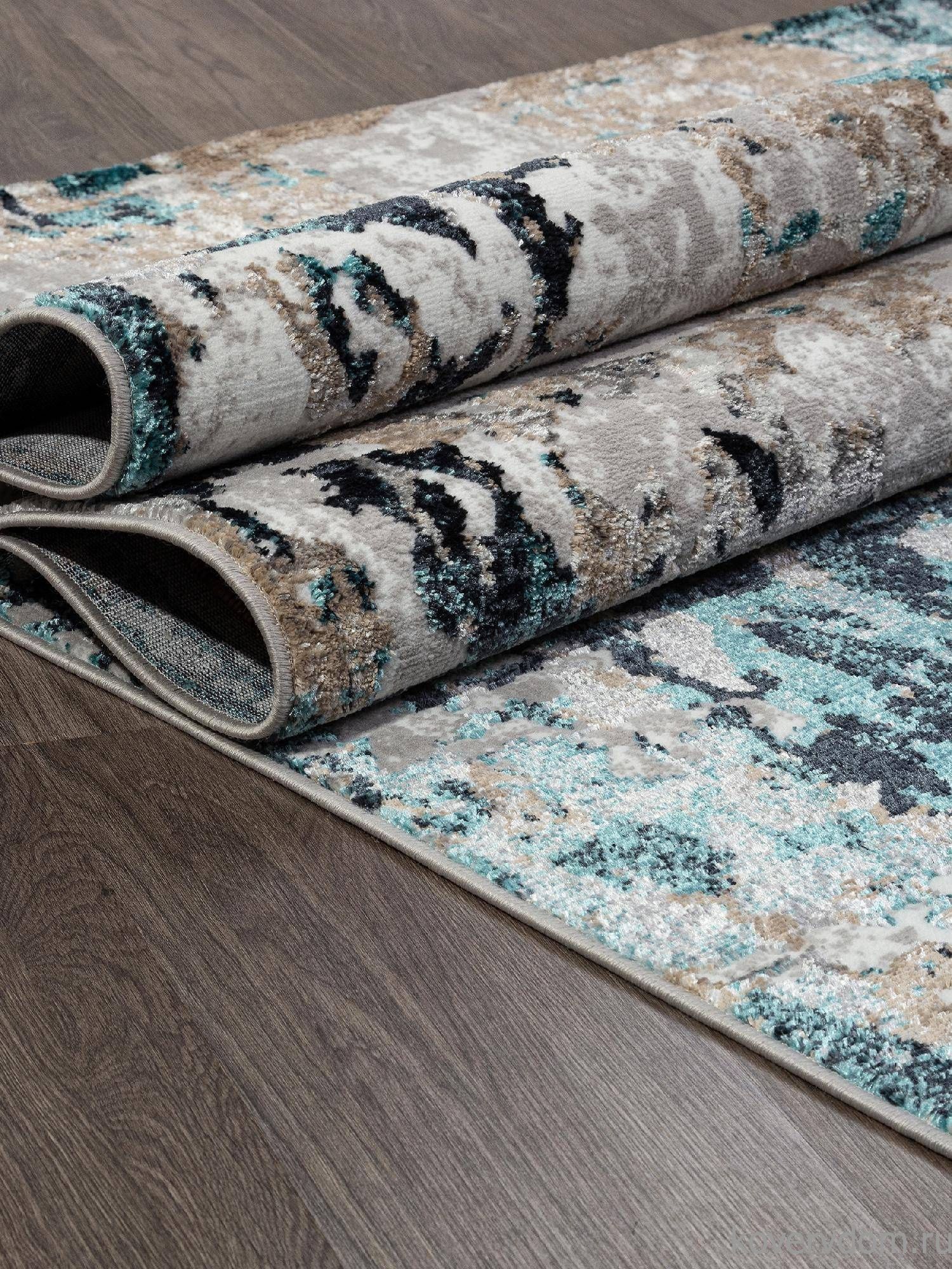 Ковер PARADIZE-A 01632A GREY / TURQUOISE Ковер PARADIZE-A 01632A GREY / TURQUOISE