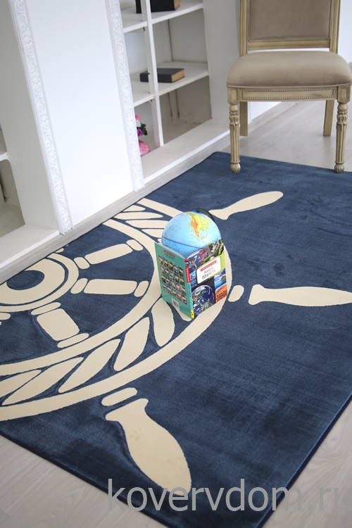 Детский развивающий ковер PTT Sorona Морской NAUTICAL 40621