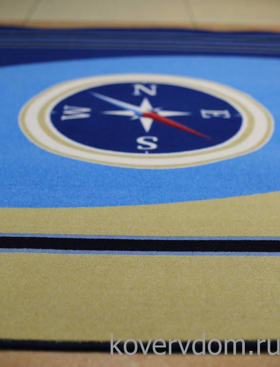 Ковер Морской компас Ковер Морской компас