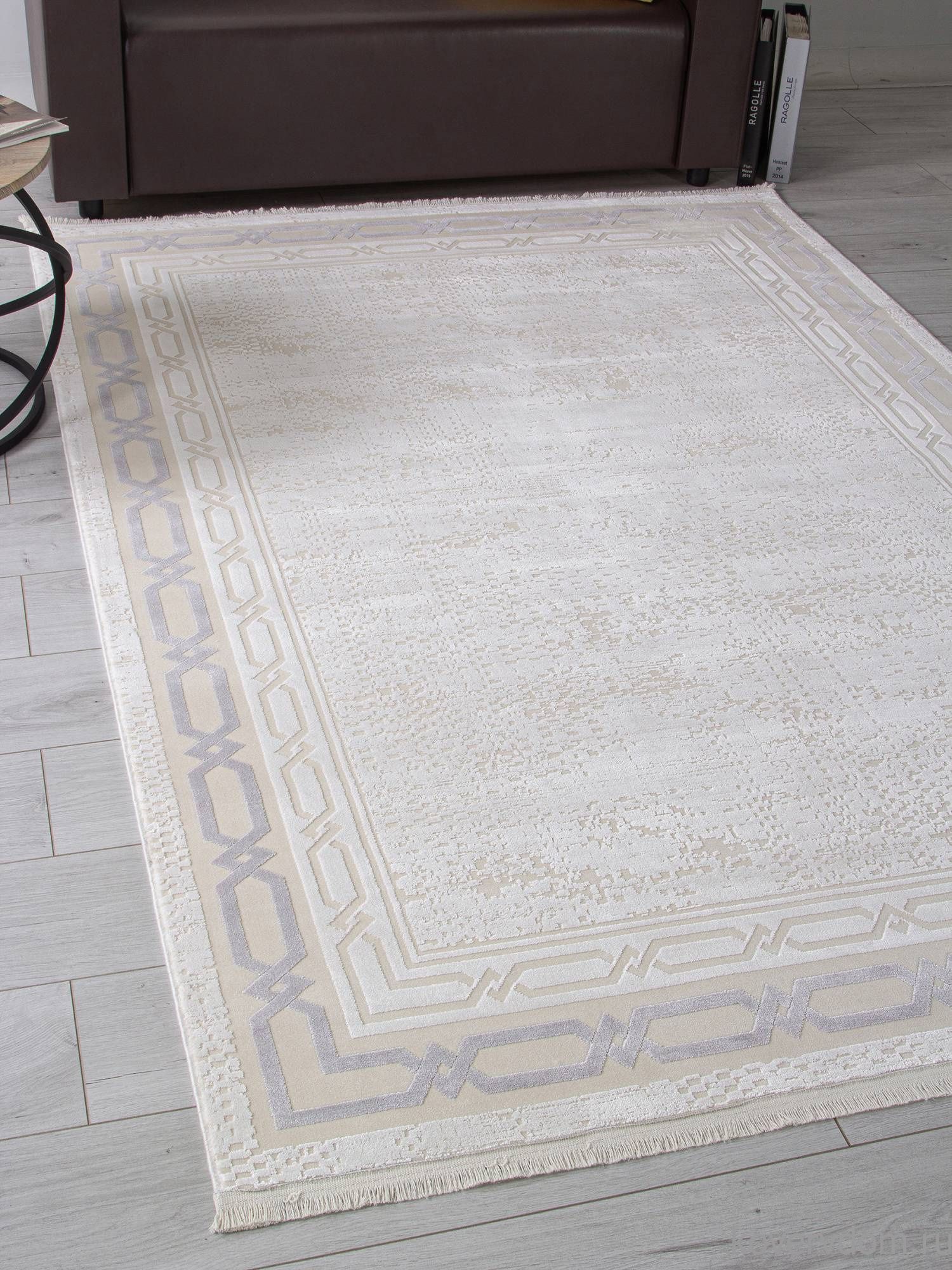 Ковер ANATOLIA 34069A WHITE / BEIGE