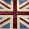 Ковер винтажный ручной работы Британский флаг Vintage Flag Patchwork 230315
