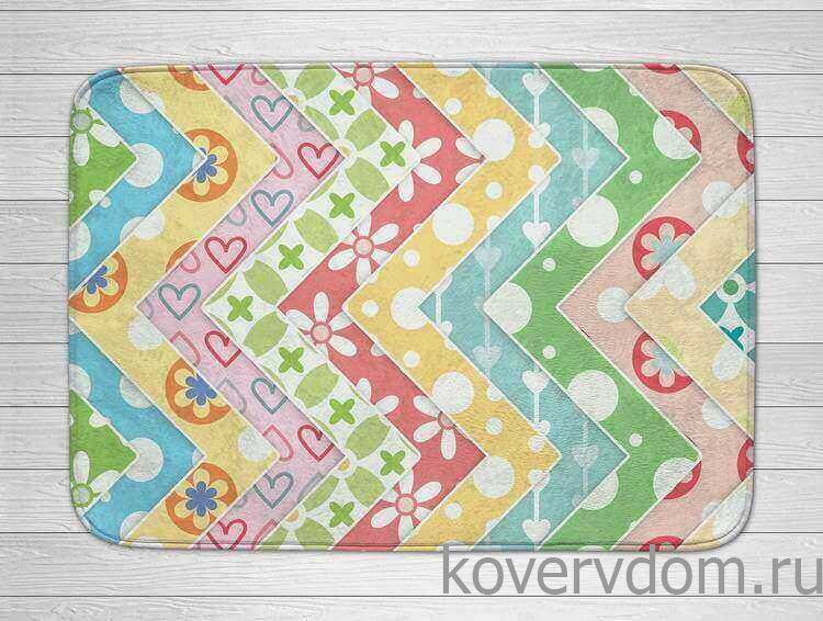 Детский развивающий 3D ковер ЗИГЗАГИ 86172 Детский развивающий 3D ковер ЗИГЗАГИ 86172