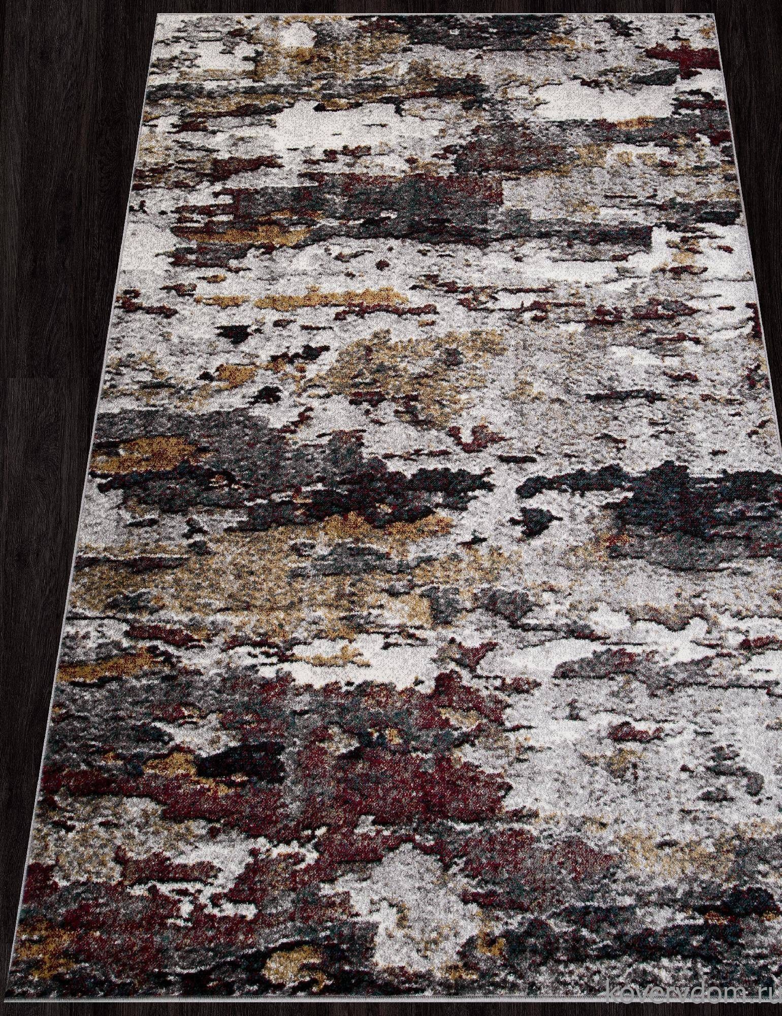 Ковер LONDON D824 GRAY-RED