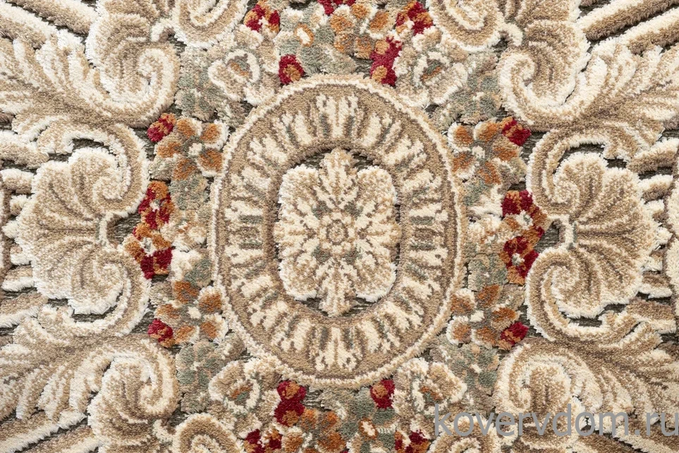 Рельефный ковер из вискозы GENOVA 38388 7292 71 ОВАЛ