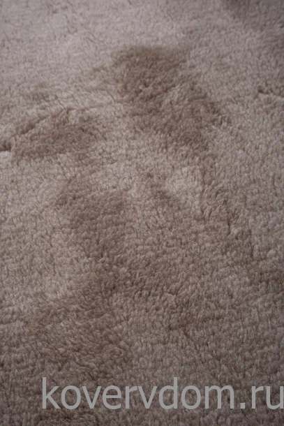 Ковер из искусственного меха Chic 1000A BROWN_3000 круг