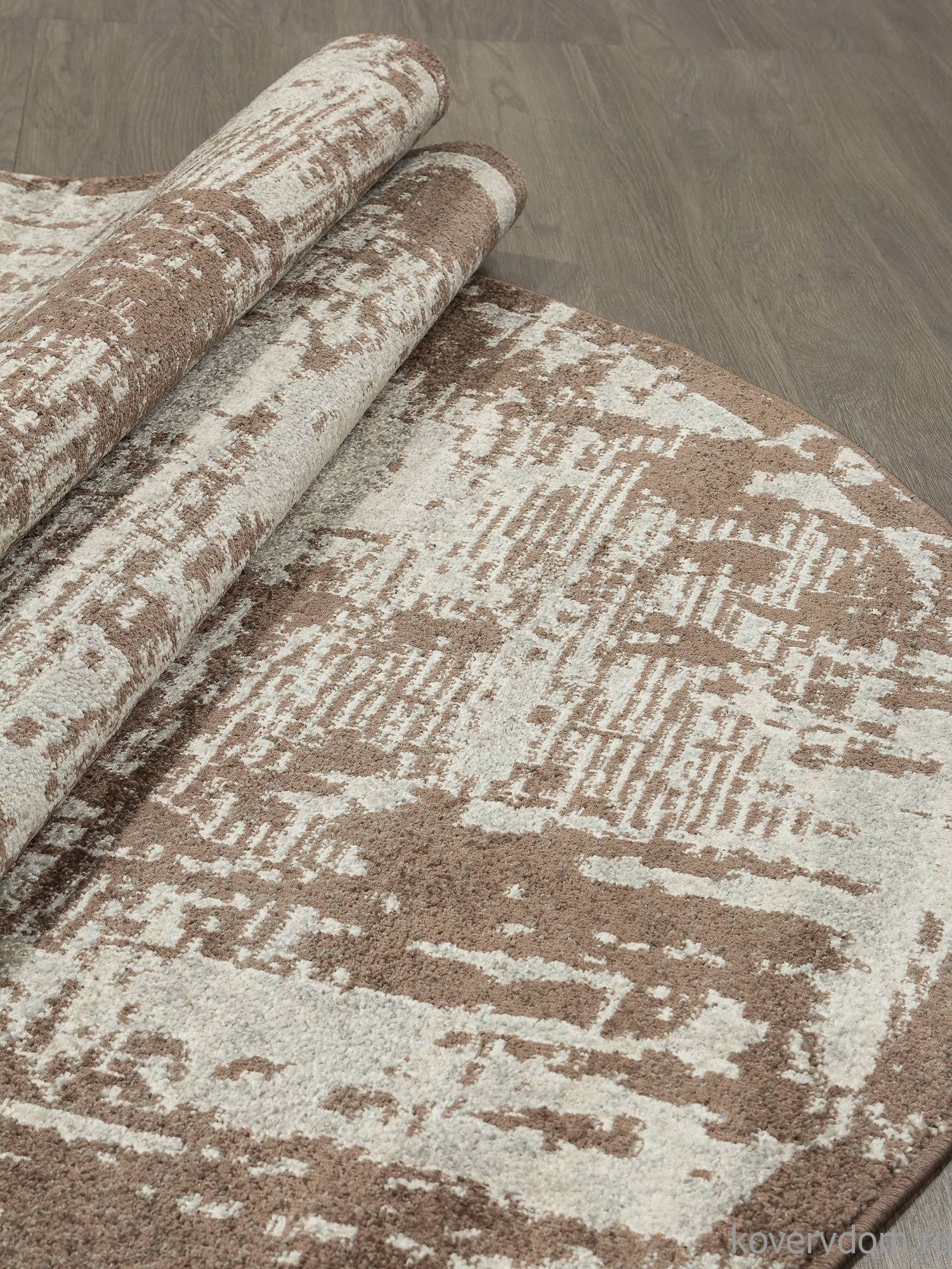 Ковер TORNADO F303 BEIGE-BROWN Овал Ковер TORNADO F303 BEIGE-BROWN Овал