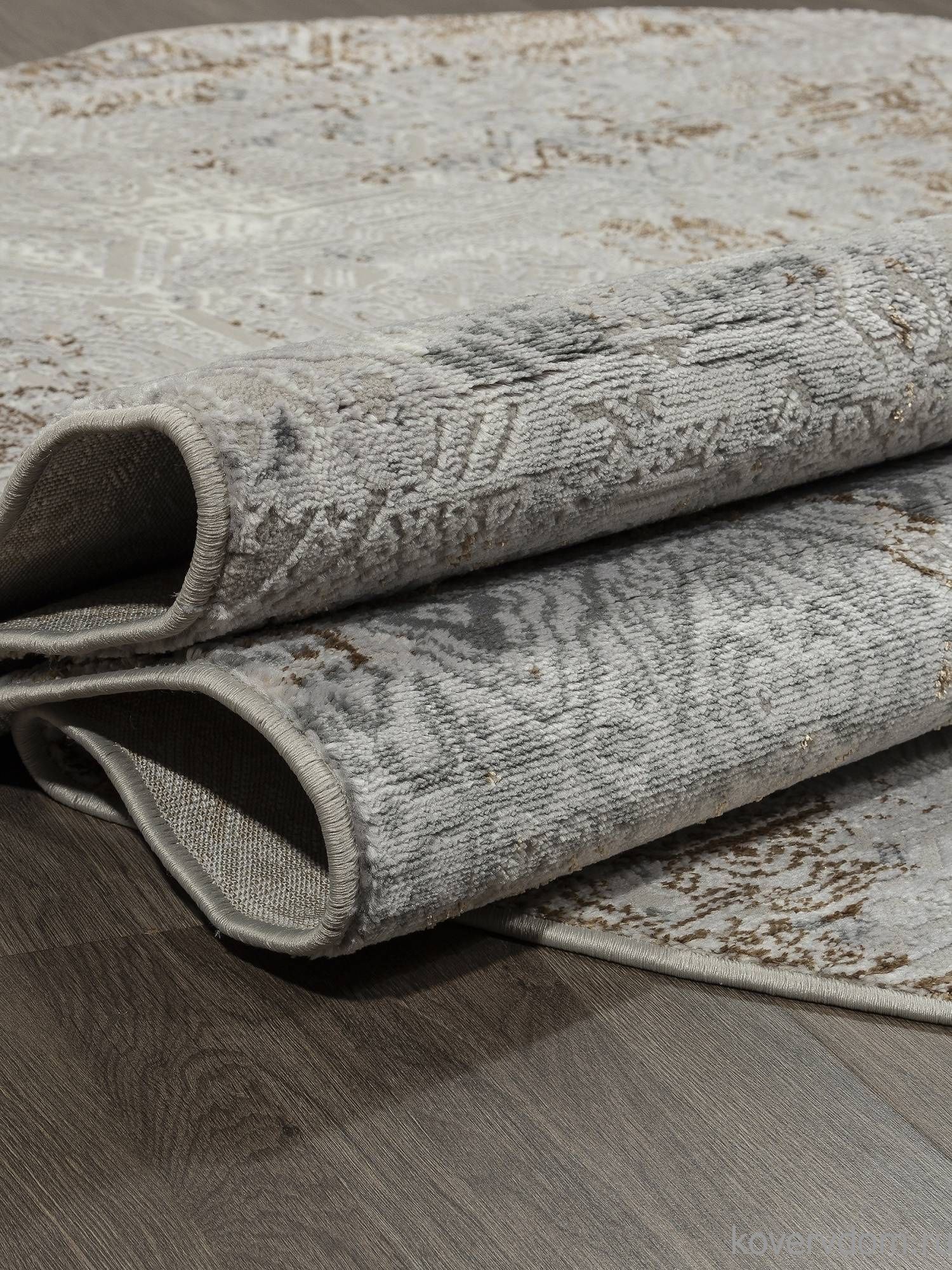 Ковер PALERMO F281 GRAY-GREEN Овал Ковер PALERMO F281 GRAY-GREEN Овал