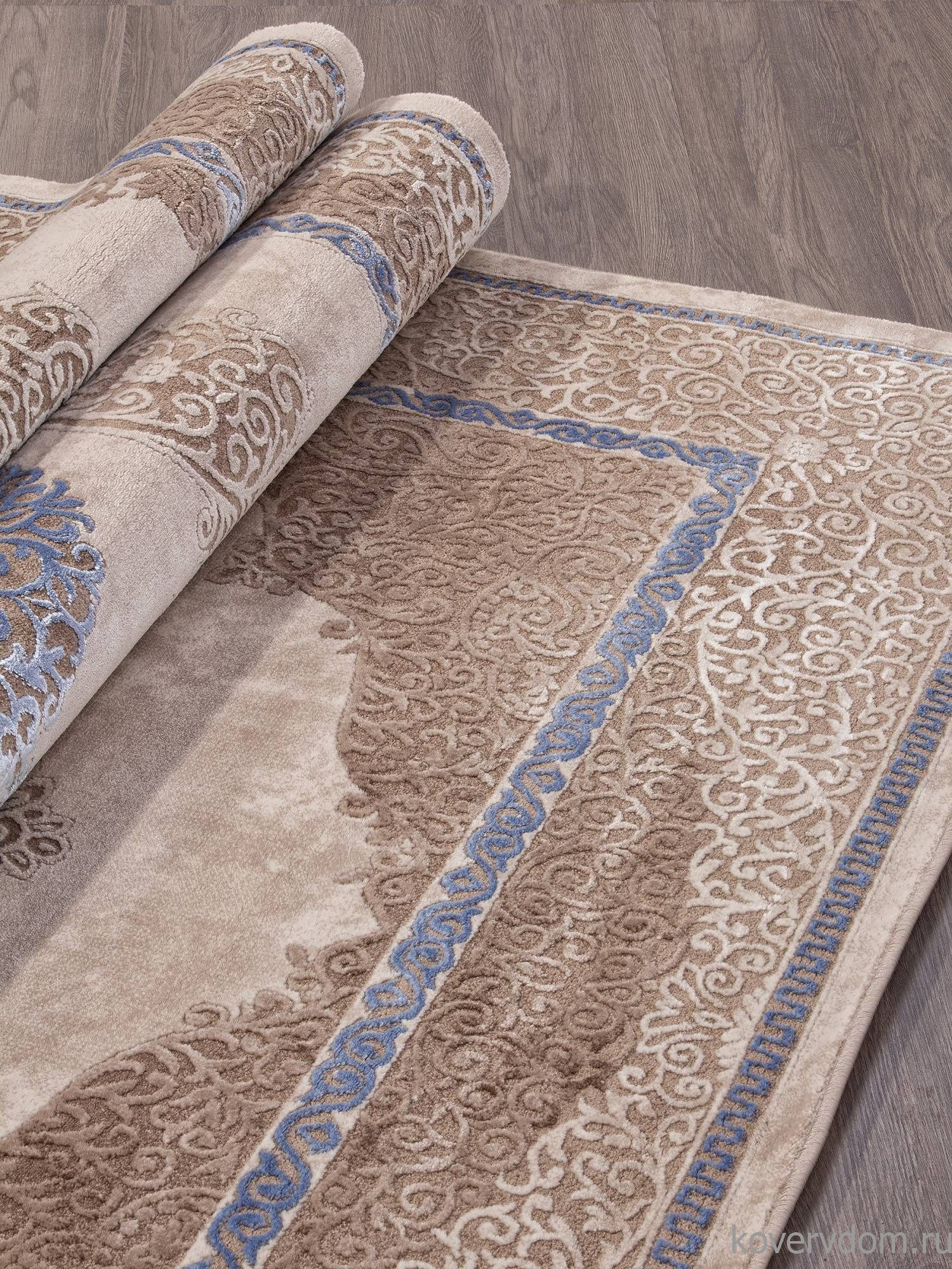 Ковер GRAFF 3419 BEIGE-BLUE Ковер GRAFF 3419 BEIGE-BLUE