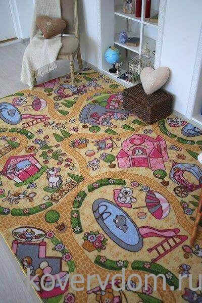 Детский ковер-палас  Сказочные пони