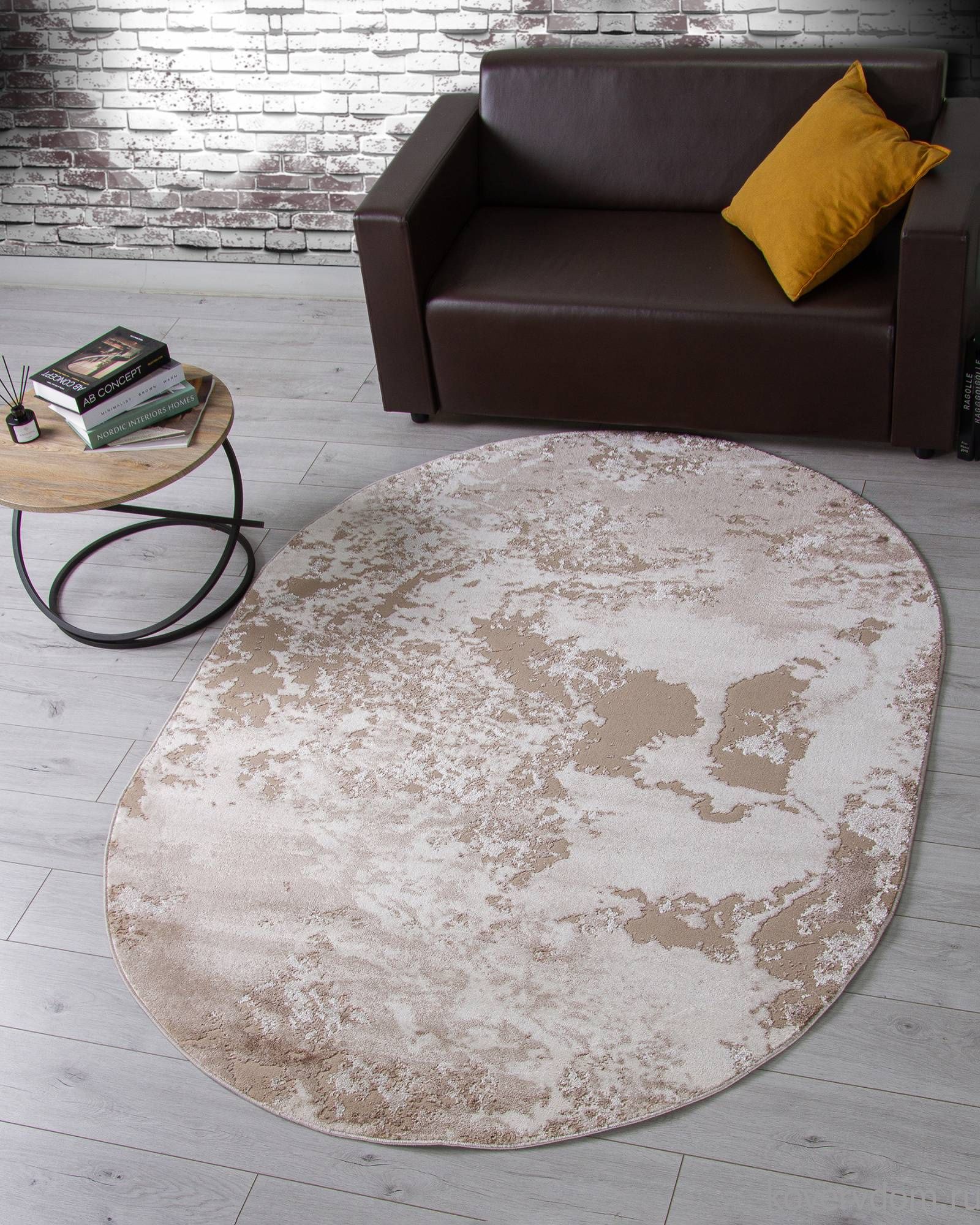 Ковер ALABAMA F177 BEIGE Овал Ковер ALABAMA F177 BEIGE Овал