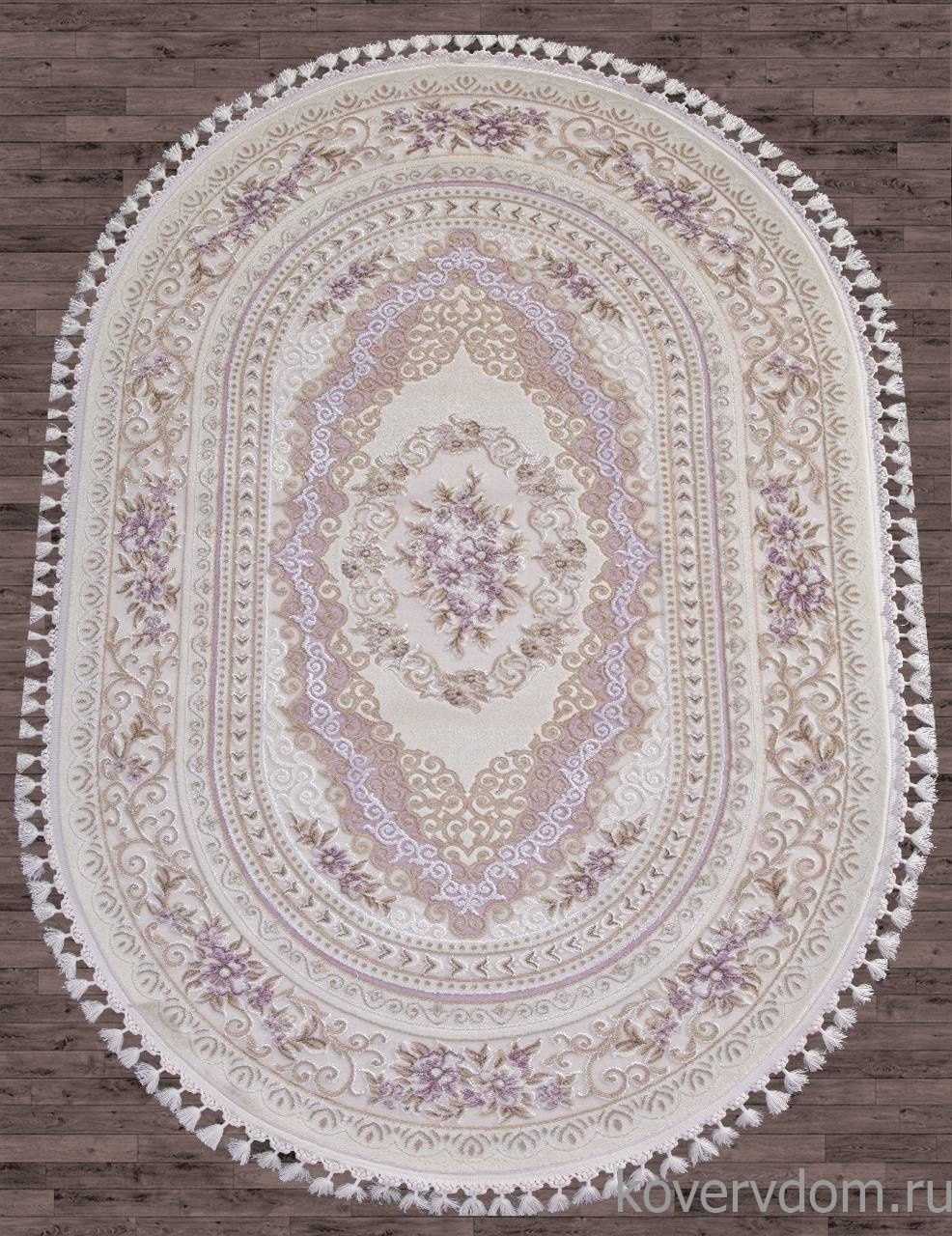 Ковер HUNKAR 7910 PURPLE / PURPLE Овал Ковер HUNKAR 7910 PURPLE / PURPLE Овал