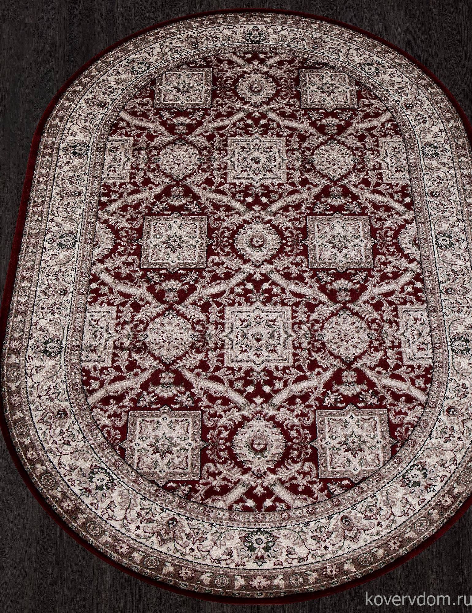 Ковер COLIZEY D868 RED Овал Ковер COLIZEY D868 RED Овал