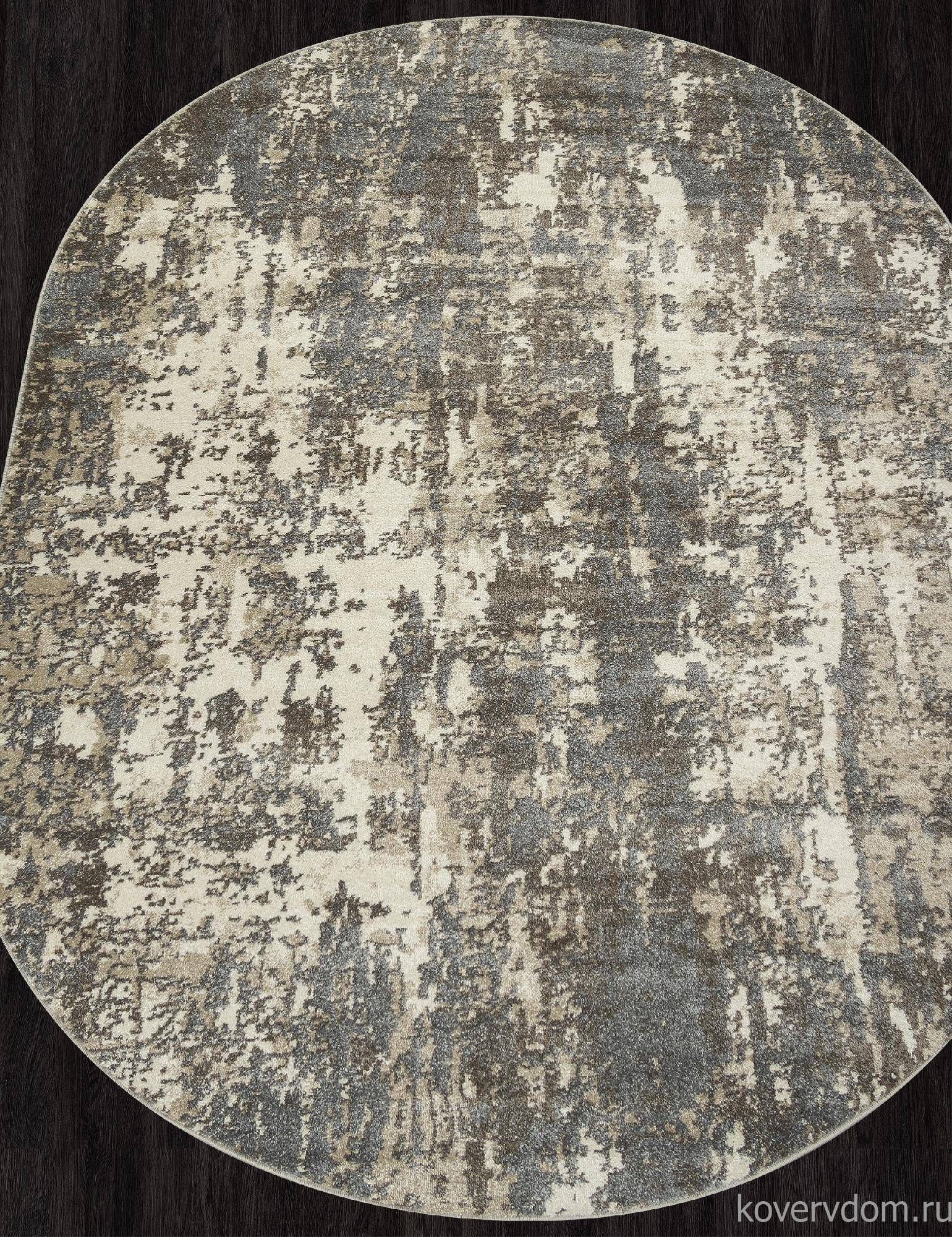 Ковер TORNADO F302 BEIGE-BROWN Овал Ковер TORNADO F302 BEIGE-BROWN Овал