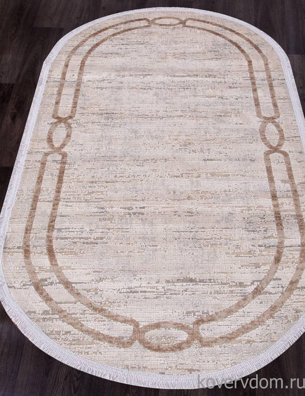 Ковер ATLAS 9316 BEIGE / BEIGE Овал
