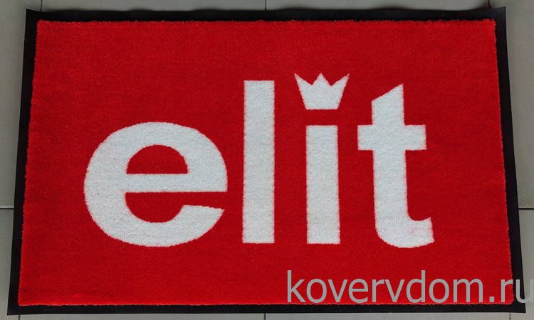 Ковер на резиновой основе с резиновой окантовкой ELIT