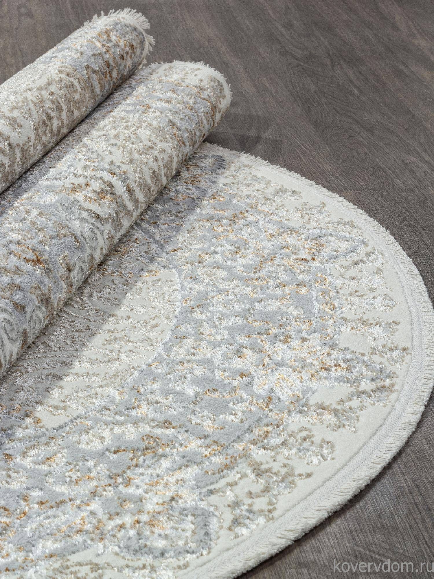 Ковер SAHARA-A 06066A CREAM FDY / CREAM HB Овал Ковер SAHARA-A 06066A CREAM FDY / CREAM HB Овал