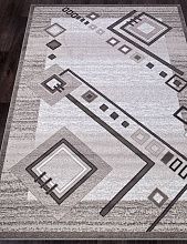 Круглый ковер SILVER D188 GRAY