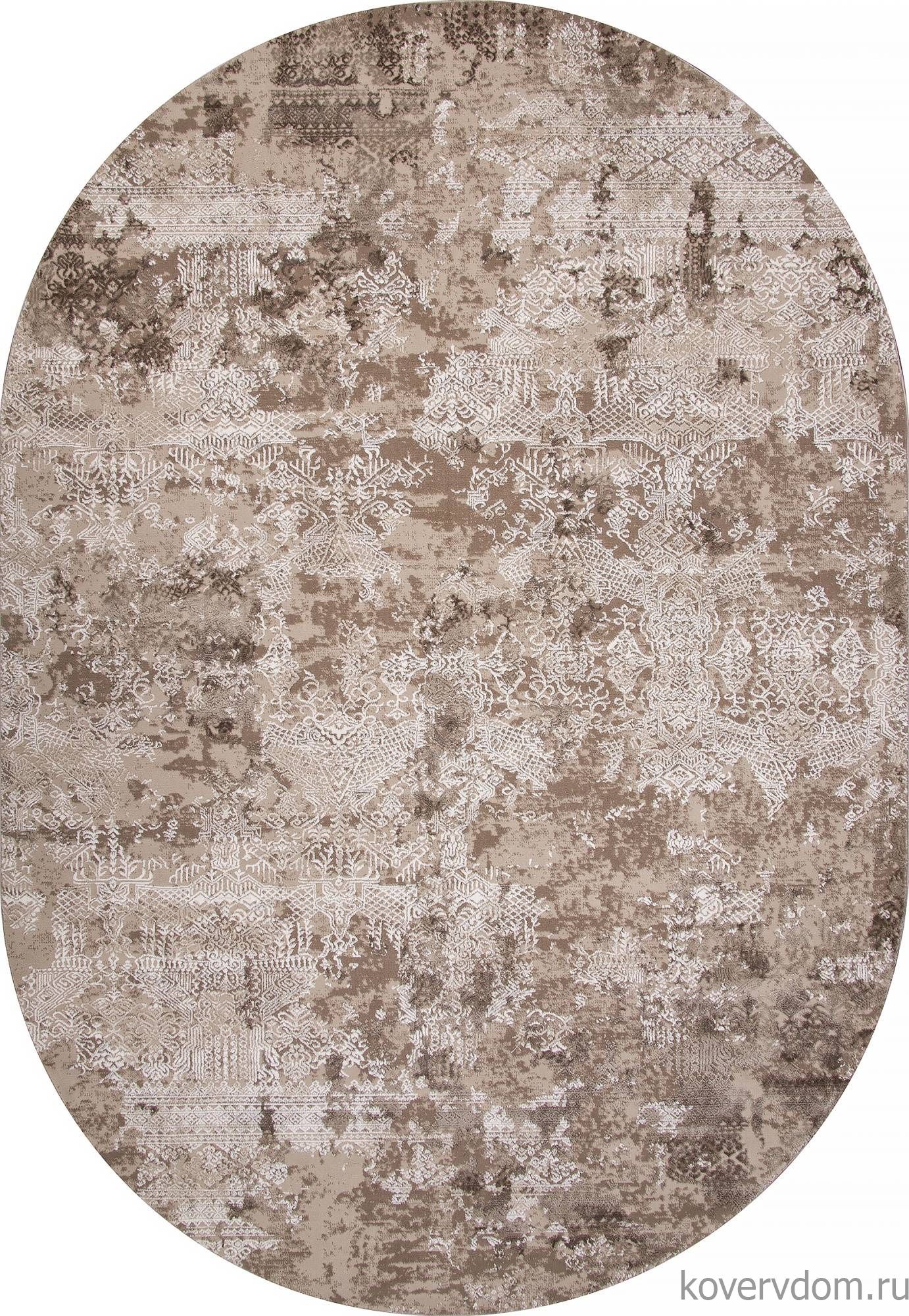 Ковер ARMINA 03851B BROWN / BROWN Овал Ковер ARMINA 03851B BROWN / BROWN Овал