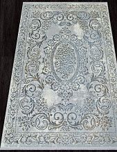 Ручной ковер SAHARA 00766A GREY HB / L.BLUE FDY
