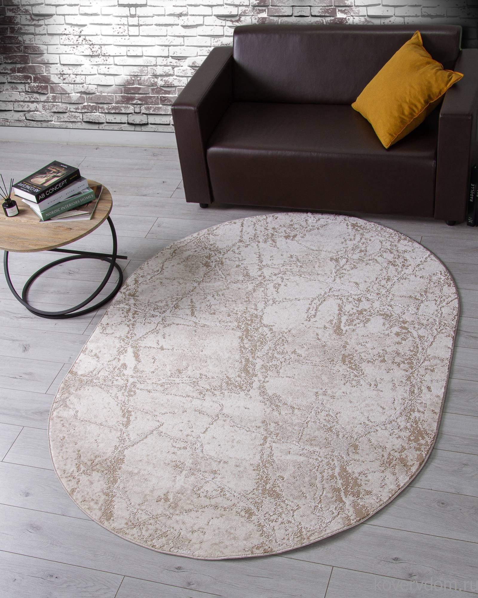 Ковер ALABAMA F175 BEIGE Овал Ковер ALABAMA F175 BEIGE Овал