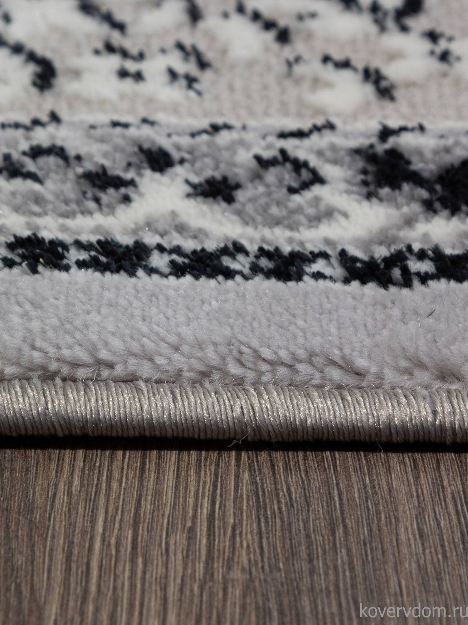 Ковер PALERMO F294 DARK GRAY Овал Ковер PALERMO F294 DARK GRAY Овал