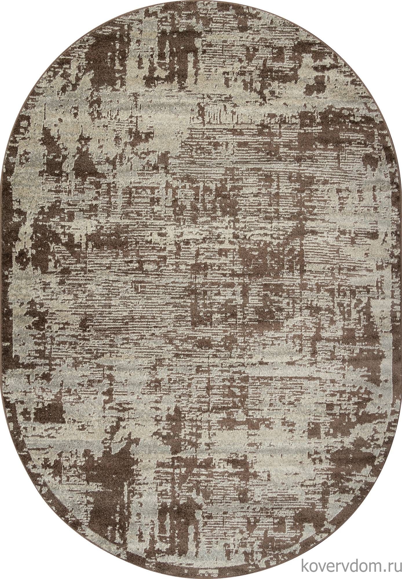 Ковер TORNADO F303 BEIGE-BROWN Овал Ковер TORNADO F303 BEIGE-BROWN Овал