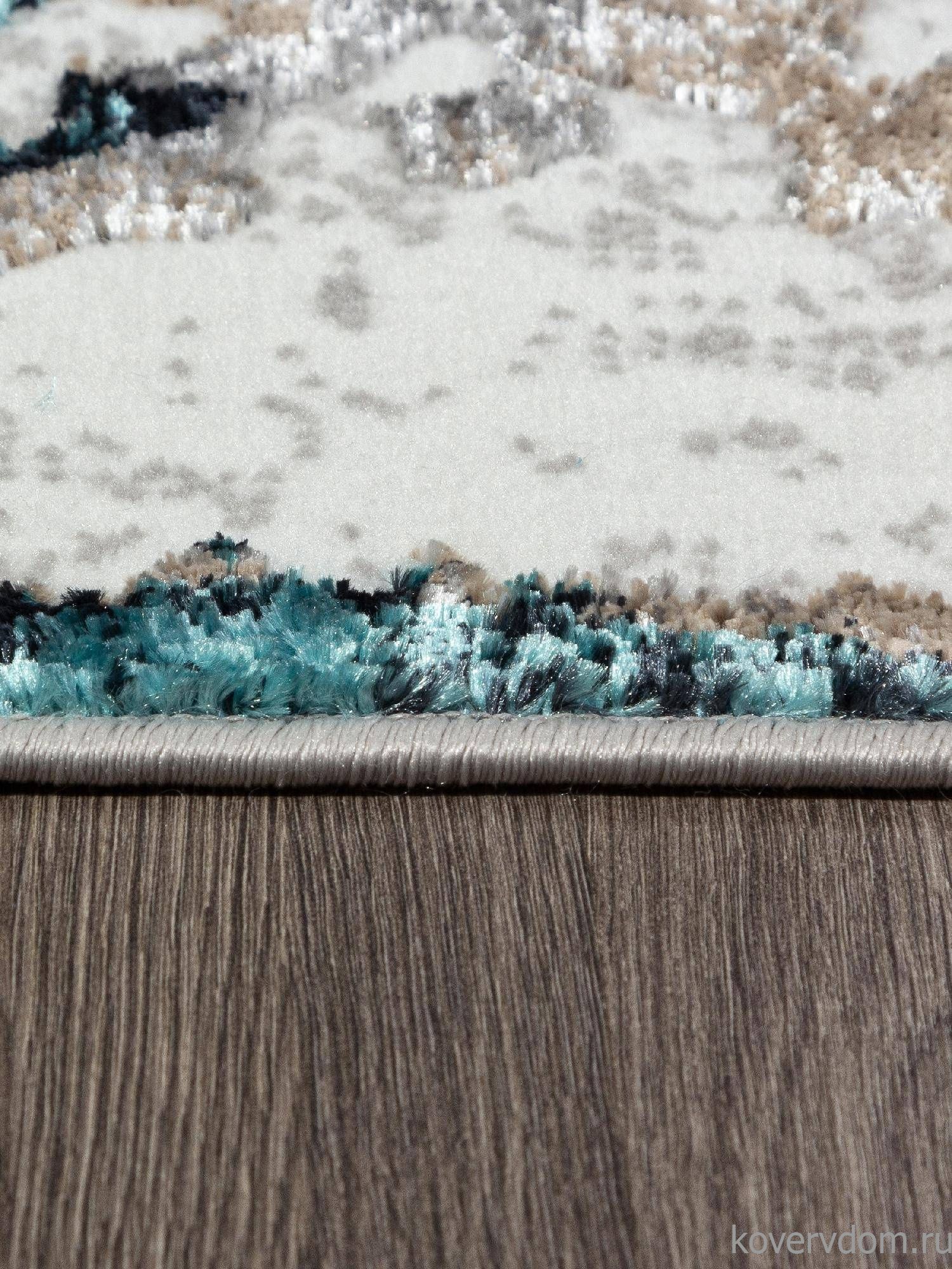 Ковер PARADIZE-A 01632A GREY / TURQUOISE Ковер PARADIZE-A 01632A GREY / TURQUOISE